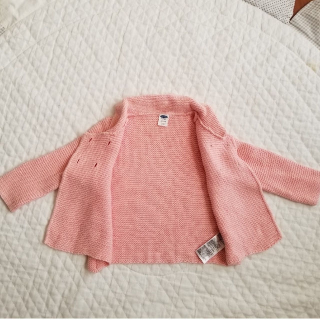 Old Navy(オールドネイビー)のベビー 女の子♡カーディガン OLDNAVY 75㎝ キッズ/ベビー/マタニティのベビー服(~85cm)(カーディガン/ボレロ)の商品写真