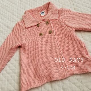 オールドネイビー(Old Navy)のベビー 女の子♡カーディガン OLDNAVY 75㎝(カーディガン/ボレロ)