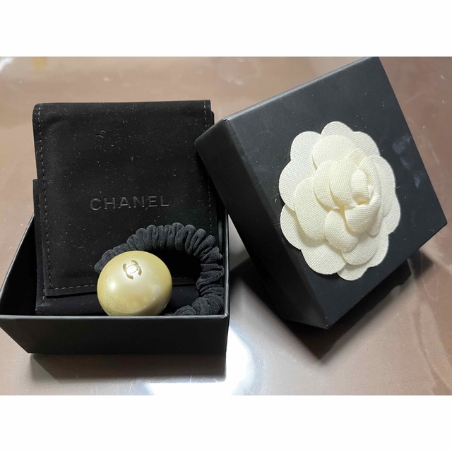 CHANEL ヘアゴム ココマーク パール ピックアップ特集 11711円引き
