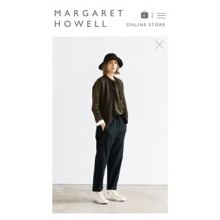 マーガレットハウエル(MARGARET HOWELL)のMHL. WOOL COTTON DRILL  2020AW(カジュアルパンツ)