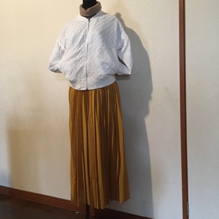 サマンサモスモス(SM2)の新品　タグ付　プリーツスカート　サマンサモス2(ロングスカート)