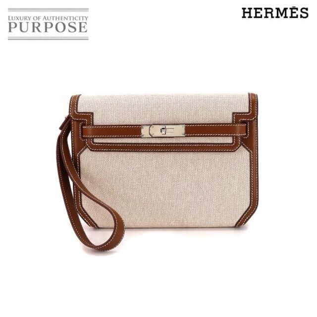 HERMES ケリーデペッシュ 25 クラッチ シルバー金具