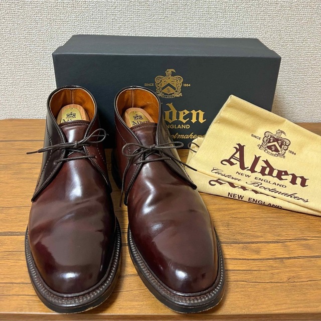 史上一番安い Alden - Alden 1339 コードバン 7.5D チャッカブーツ