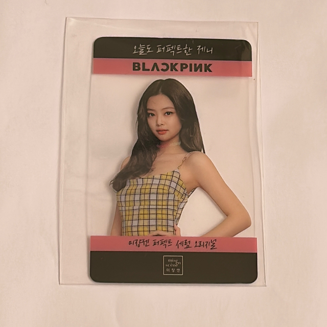 blackpink jennie ジェニ トレカ