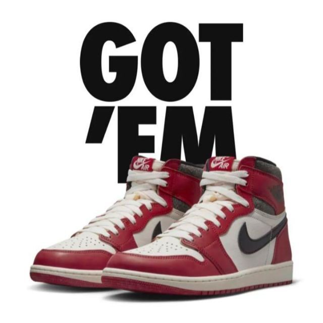 ファッションデザイナー NIKE - シカゴ エアジョーダン1 CHICAGO 1