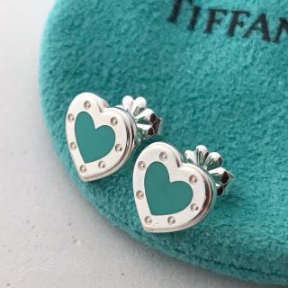 ティファニー(Tiffany & Co.)のTIFFANY ブルーラブーハート ビアス(ピアス)