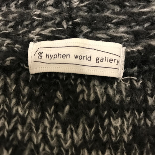E hyphen world gallery(イーハイフンワールドギャラリー)のミックスニットカーディガン レディースのトップス(カーディガン)の商品写真