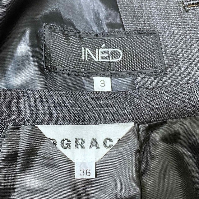 【INED × DGRACE】スカートスーツ セットアップ  ビジネス