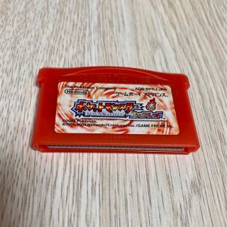 ゲームボーイアドバンス(ゲームボーイアドバンス)のポケットモンスター ファイアレッド(携帯用ゲームソフト)