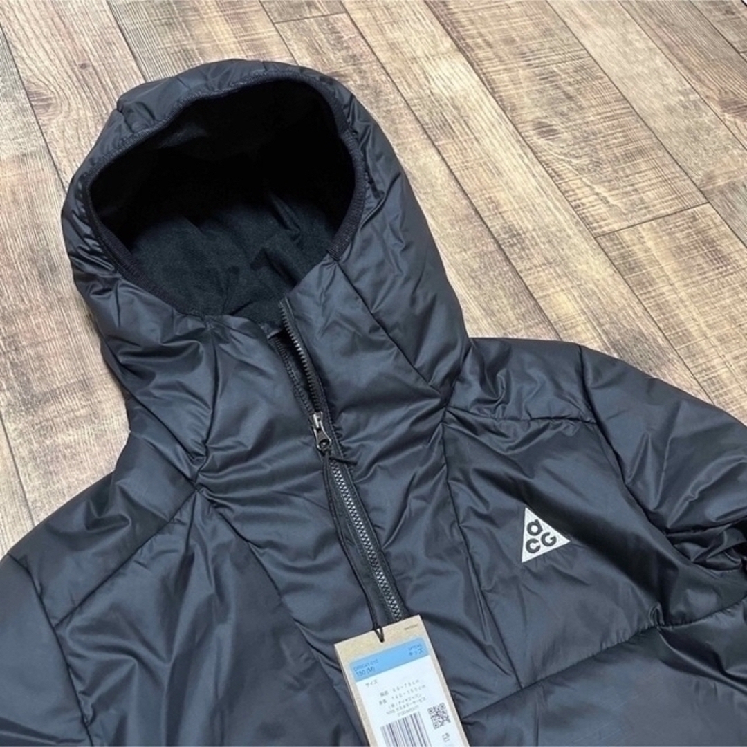 定価半額 黒 150cm ナイキ ACG PrimaLoft 中綿ジャケット ④