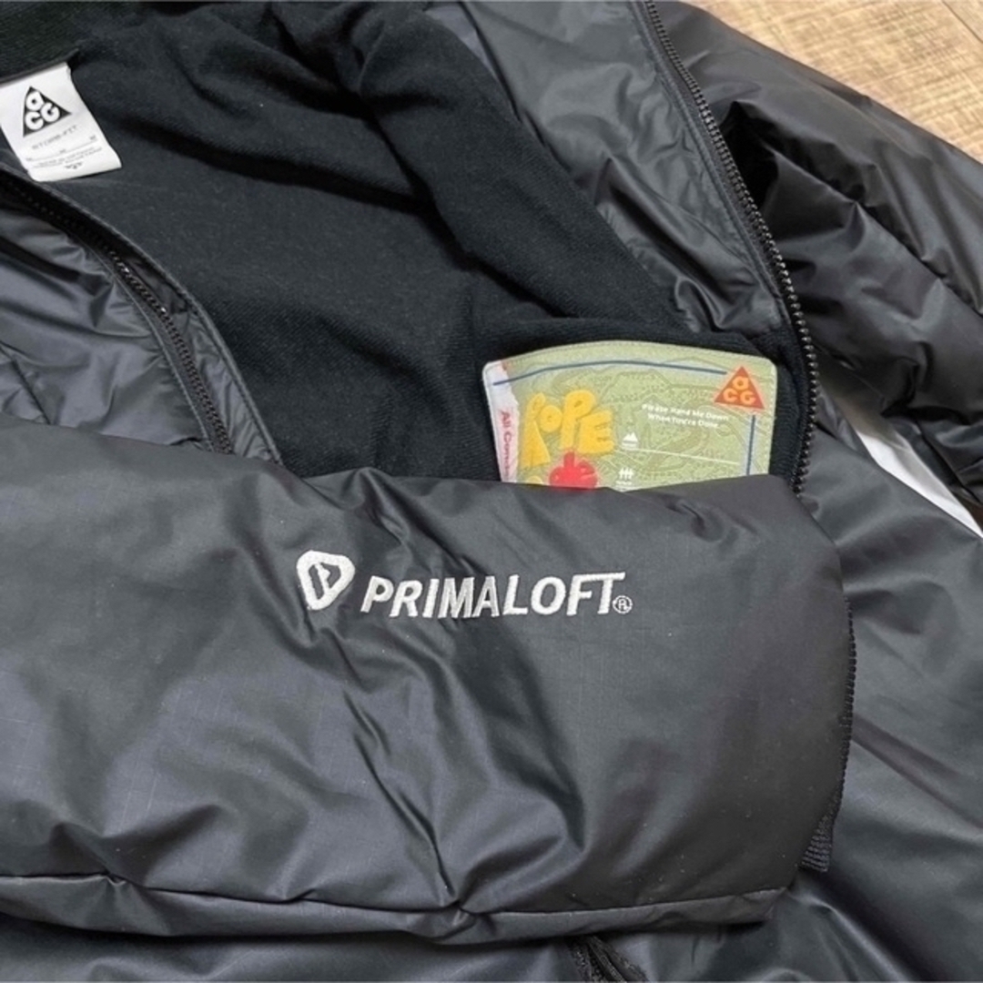 定価半額 黒 150cm ナイキ ACG PrimaLoft 中綿ジャケット