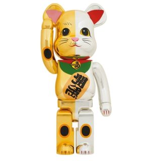 ベアブリック(BE@RBRICK)のBE@RBRICK 招き猫 千万両金×開運銀 1000%(キャラクターグッズ)