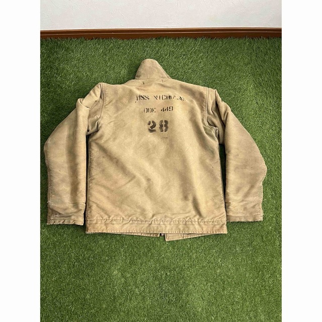 50s 後期型最終 US.NAVY N-1 デッキジャケット 36の通販 by サロ 50s 後期型最終 US.NAVY N-1 デッキジャケット 36の通販 by サロ