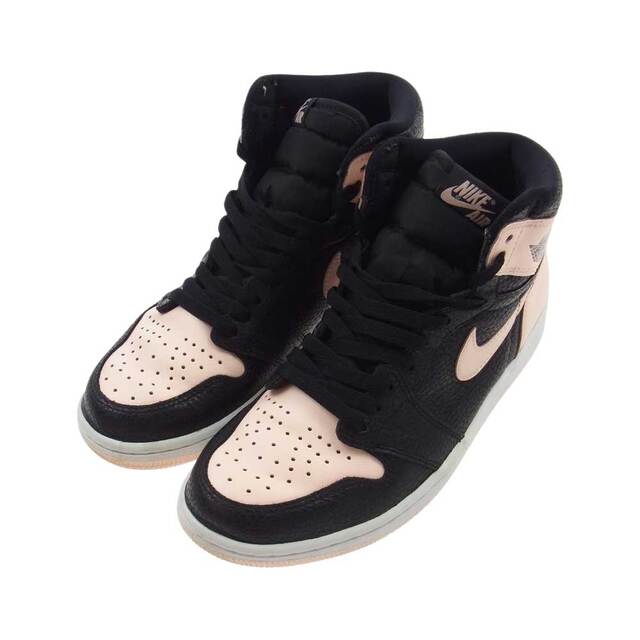 NIKE ナイキ スニーカー 555088-081 AIR JORDAN 1 RETRO HIGH OG CRIMSON TINT エアジョーダン1 レトロ ハイ クリムゾンティント ハイカット スニーカー ブラック系 ピンク系 25.5cm