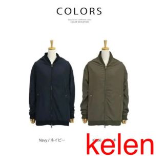 ケレン(KELEN)のkelen 裏フリースブルゾン　ネイビー　(ブルゾン)