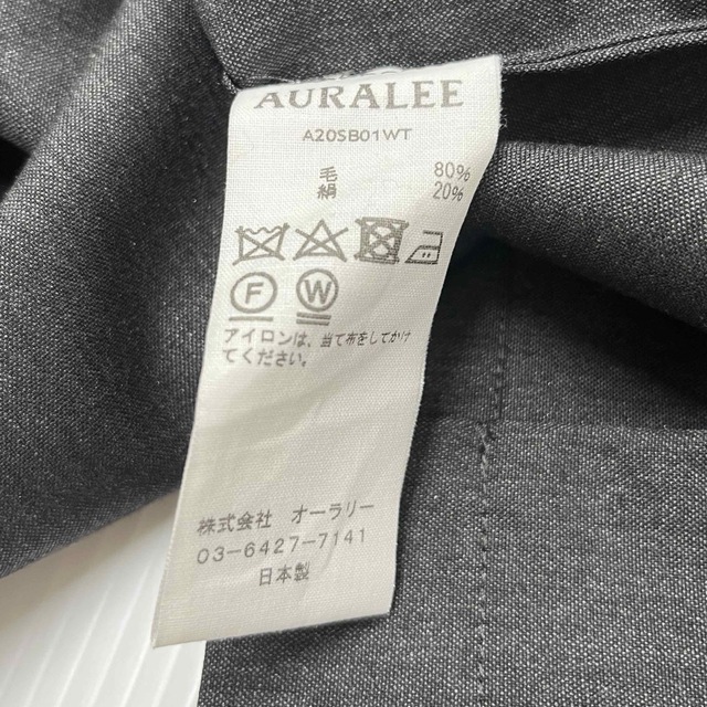 オーラリー AURALLE TROPICAL SHIRTS シャツ ジャケット