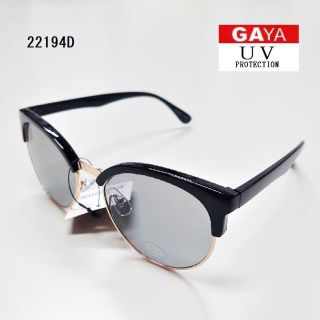 ガヤ(GAYA)の新品　GAYA　サングラス　ブラック　サーモント　(22194D)(サングラス/メガネ)