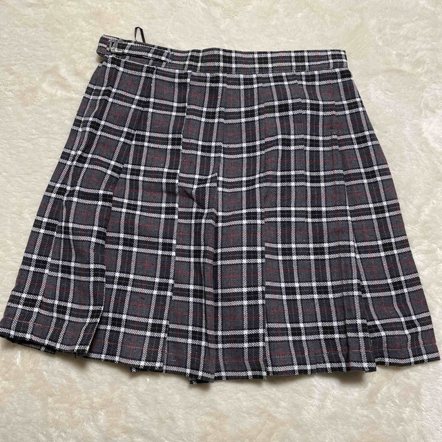 制服 プリーツスカート チェック レディースのスカート(ミニスカート)の商品写真