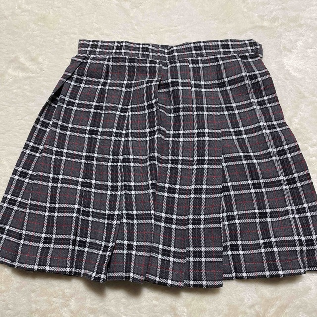 制服 プリーツスカート チェック レディースのスカート(ミニスカート)の商品写真