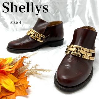 日本未発売♪Shellys シェリーズロンドン　チェーンローファー　ブーツ　極美(ブーツ)