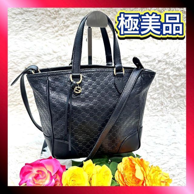 春のコレクション ☆極美品☆グッチ - Gucci マイクロシマ レザー