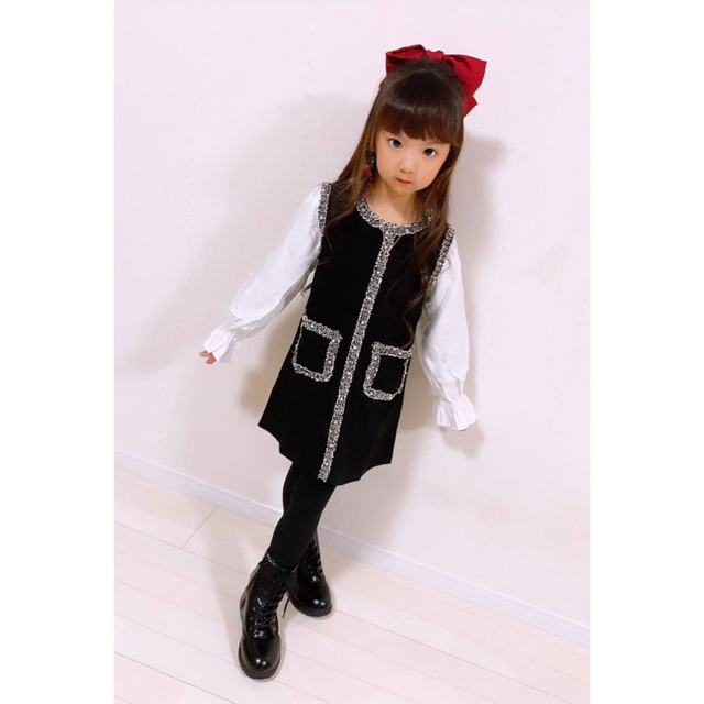 ワンピース キッズ/ベビー/マタニティのキッズ服女の子用(90cm~)(ワンピース)の商品写真