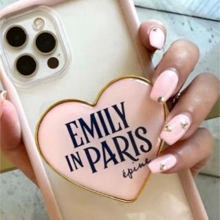 エピヌ(épine)のEmily in paris×épine Heart grip スマホ グリップ(その他)