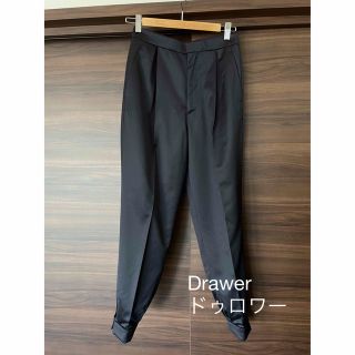 新品未使用 Drawerドゥロワー ウールシルクパンツ希少34サイズ | フリマアプリ ラクマ