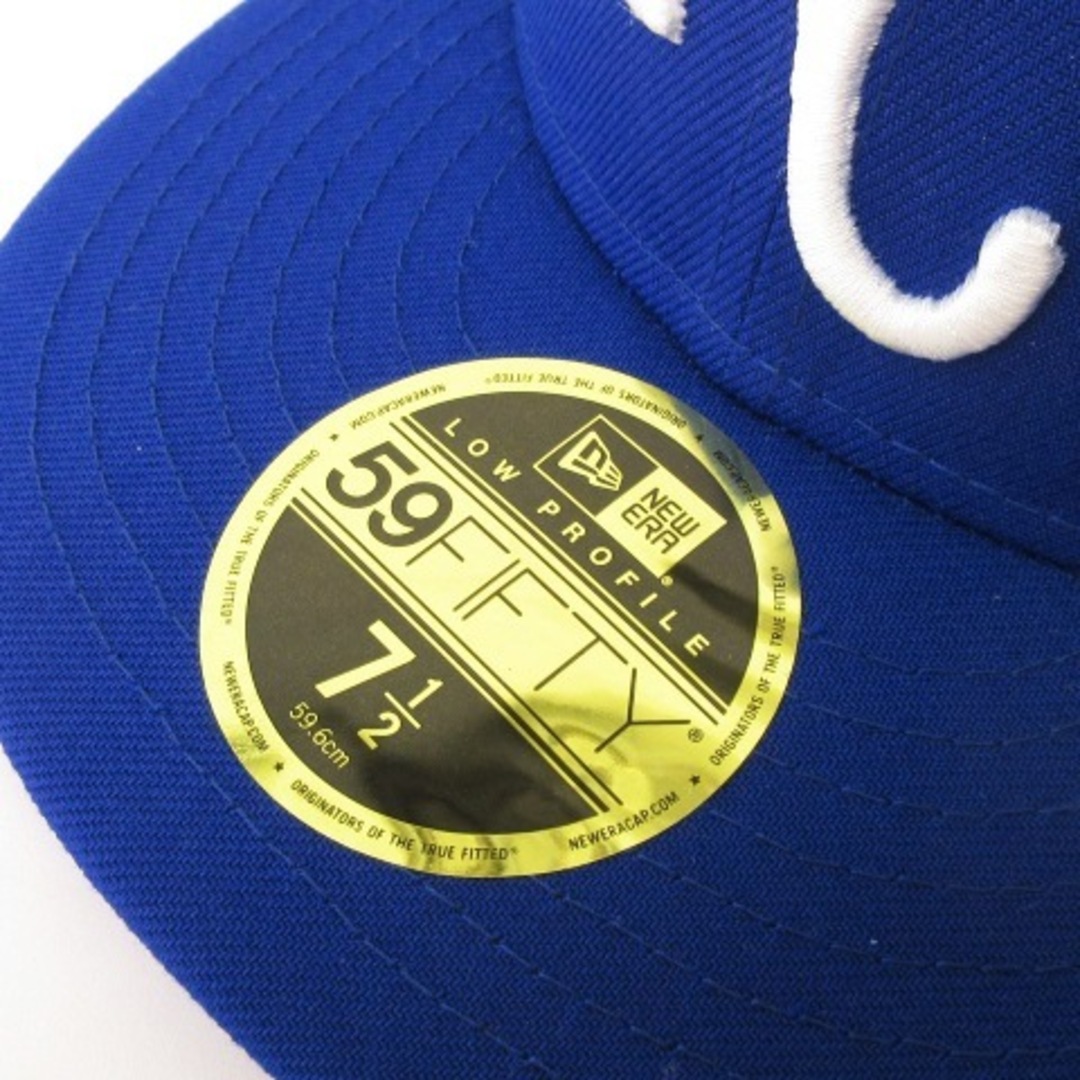 NEW ERA(ニューエラー)のニューエラ 59FIFTY LP KC ロイヤルズ キャップ ブルー 7 1/2 メンズの帽子(その他)の商品写真