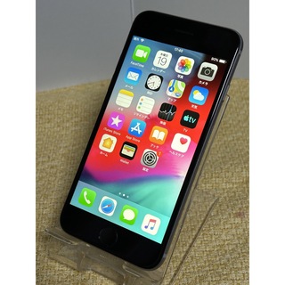 アップル(Apple)のApple iPhone 6 64GB au バッテリー新品、訳あり(スマートフォン本体)