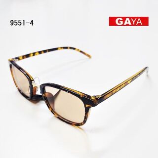 ガヤ(GAYA)の新品　GAYA　サングラス　ブラウン　ウエリントン　(9551-4)(サングラス/メガネ)