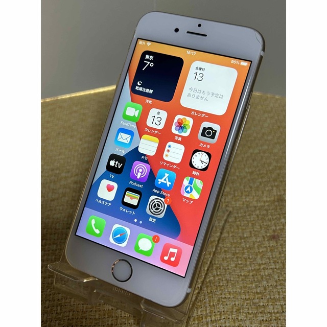 Apple(アップル)のApple iPhone6s 64GB Softbankバッテリー新品！ スマホ/家電/カメラのスマートフォン/携帯電話(スマートフォン本体)の商品写真