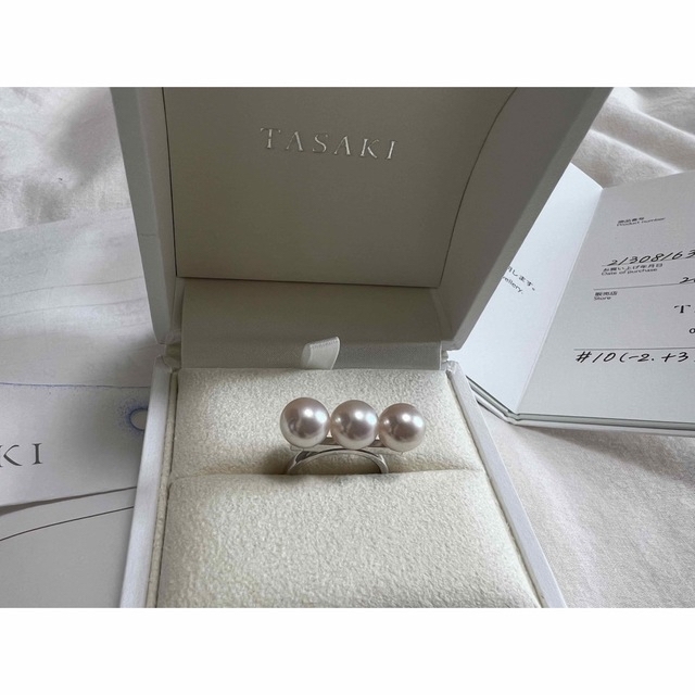 トップ TASAKI - バランスリング パール 保証書レシート有り TASAKI リング(指輪) トップ TASAKI - バランスリング パール 保証書レシート有り TASAKI リング(指輪)