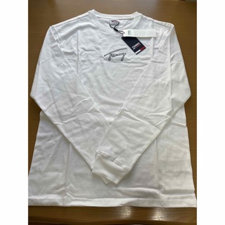 トミージーンズ(TOMMY JEANS)のトミージーンズ　コットンロゴTシャツ(Tシャツ/カットソー(七分/長袖))