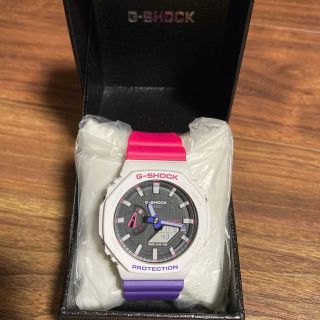 ジーショック(G-SHOCK)の（美品）レア限定品★G-SHOCK GA-2100THB(腕時計(デジタル))