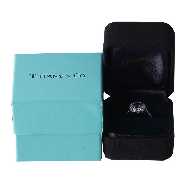 Tiffany & Co.(ティファニー)のティファニー レガシー タンザナイト ダイヤ リング 11.5号【10214】 レディースのアクセサリー(リング(指輪))の商品写真
