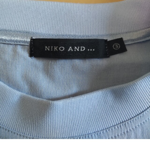 niko and...(ニコアンド)のニコアンド　シャツ メンズのトップス(Tシャツ/カットソー(半袖/袖なし))の商品写真