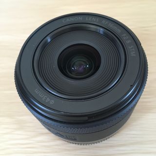 キヤノン(Canon)のうっちー様専用　Canon ミラーレス用レンズ RF16F2.8 STM(レンズ(単焦点))