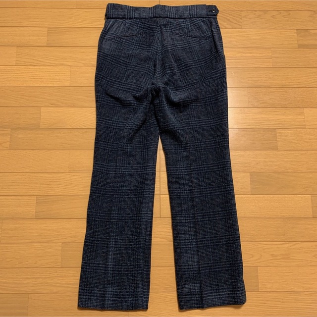 NEEDLES SIDE TAB TROUSER AC/C PLAID MOLE