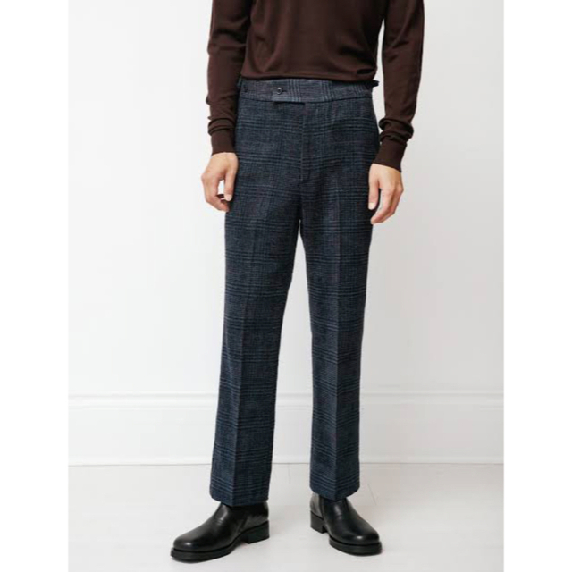 NEEDLES SIDE TAB TROUSER AC/C PLAID MOLE