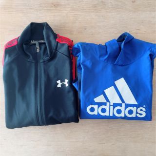 アンダーアーマー(UNDER ARMOUR)のhha様専用　アンダーアーマー　アディダス　130 子供服(ジャケット/上着)