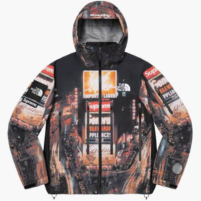 XL supreme north face TNF shell jacket