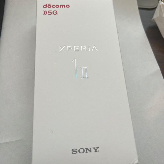 激安価格の Xperia SO-51A 新品 1 ブラック　128gbロック解除済み II スマートフォン本体