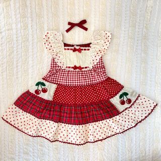 Shirley Temple - 新品シャーリーテンプル120 パッチワーク チェリー