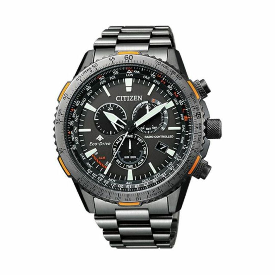 シチズン CITIZEN 腕時計 メンズ プロマスター PROMASTER CB5007-51H パイロット スカイ Pilot SKY クロノ エコドライブ Eco-Drive 電波腕時計(アナログ)