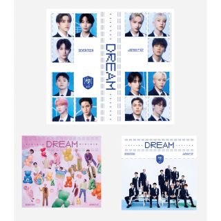 セブンティーン(SEVENTEEN)のSEVENTEEN セブチ DREAM EP 初回限定盤B.C.通常盤 (K-POP/アジア)