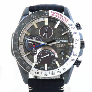 カシオ(CASIO)のCASIO カシオ Scuderia AlphaTauri Limited Edition  腕時計 ソーラー エディフィス EQB-1000AT-1AJR メンズ【中古】(腕時計(デジタル))
