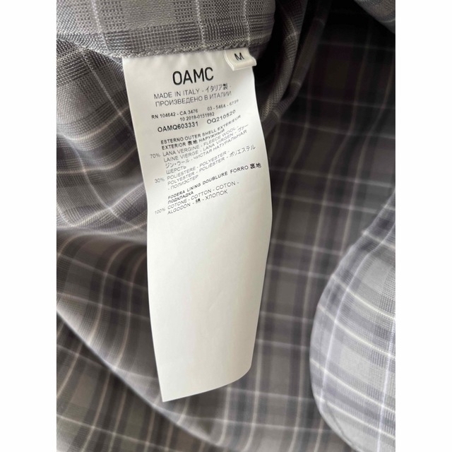 OAMC - oamc / オーバーサイズシャツジャケットの通販 by トモ's shop