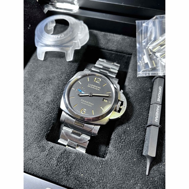 新着商品 42mm 【レア】PAM00722 - PANERAI ルミノールマリーナ P.9010 1950 腕時計(アナログ) 新着商品 42mm 【レア】PAM00722 - PANERAI ルミノールマリーナ P.9010 1950 腕時計(アナログ)