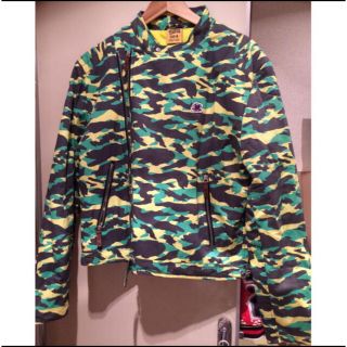 アベイシングエイプ(A BATHING APE)のBBC ビリオネアボーイズクラブ ライダース jaket M icecream(ライダースジャケット)